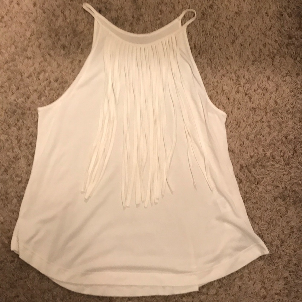 American Eagle Fringed Tank Top